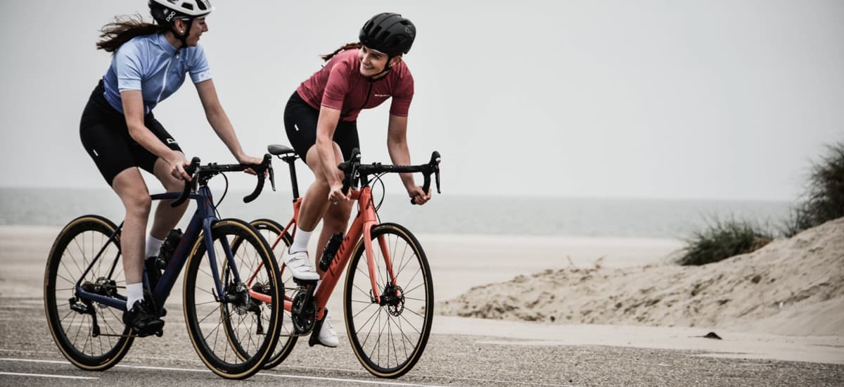 Image of people cycling